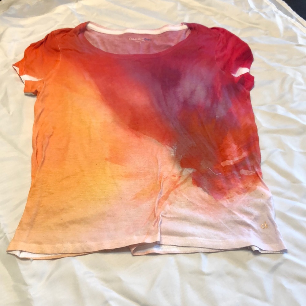Calvin Klein tie dye S